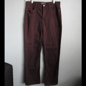 Lee Platinum Label Brown Straight Leg Jeans - Size 14 Long